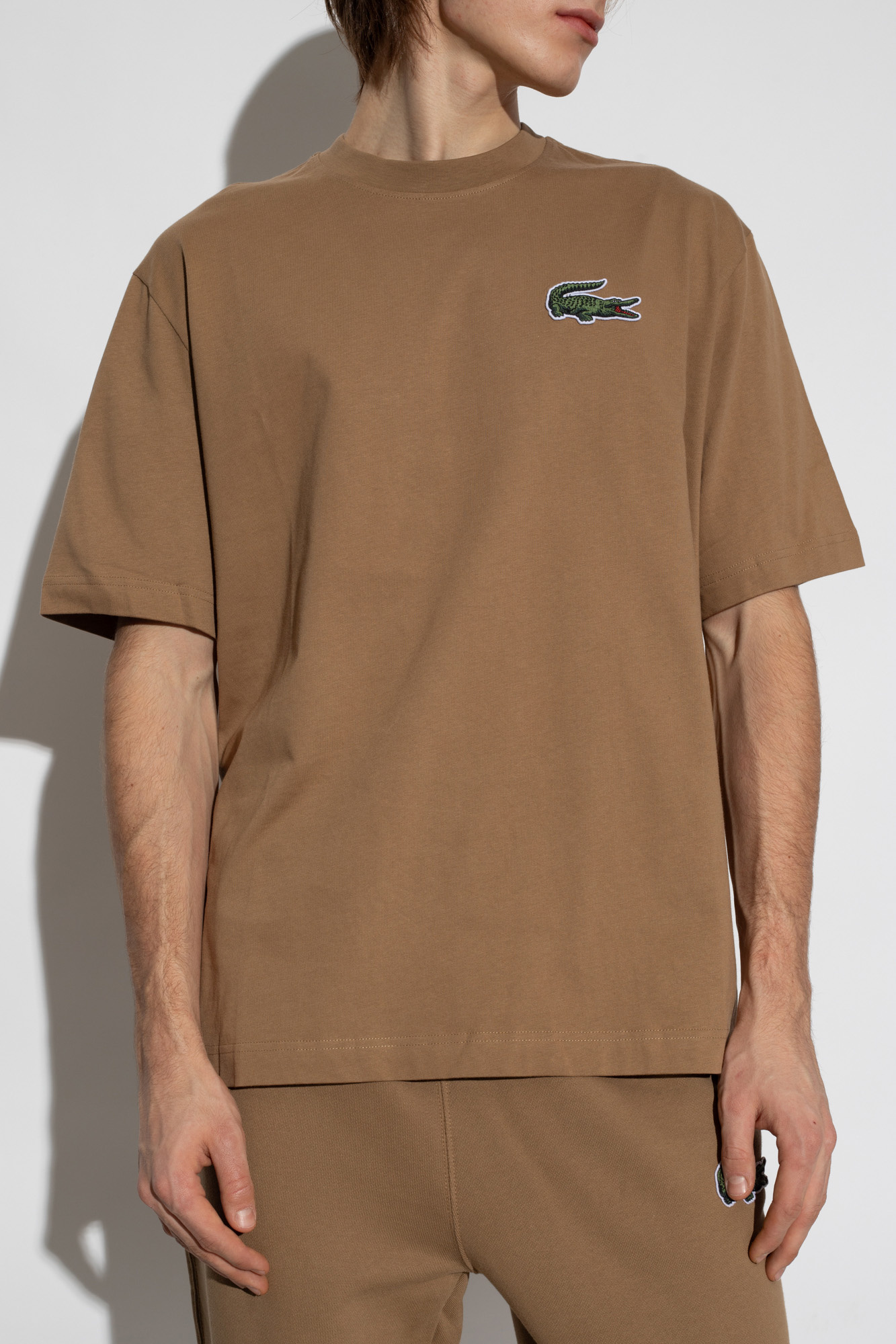 Lacoste deviation outlet marron